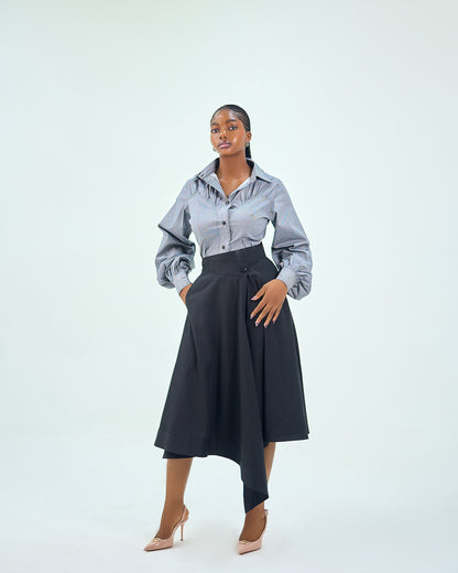 Nia wrap skirt